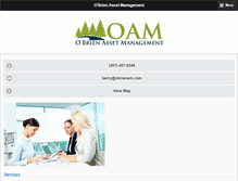Tablet Screenshot of obrienam.com